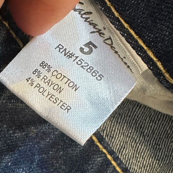 Brand New Salvaje Denim Shorts Sz 5 - Picture 6 of 7